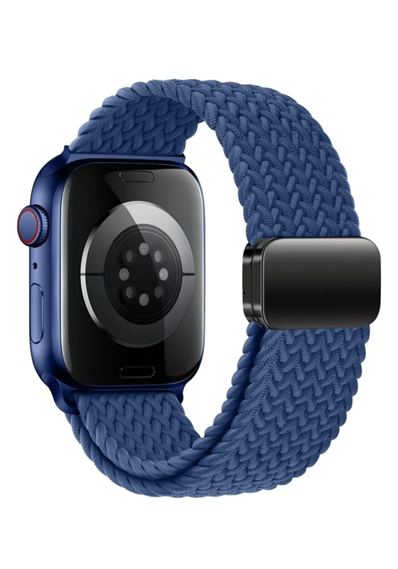Techprotect Apple Watch 44 45 46 49 mm Nylonmag dirželis, mėlyna, 1 nuotrauka